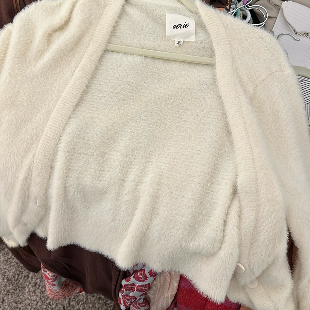 Aerie White Jacket